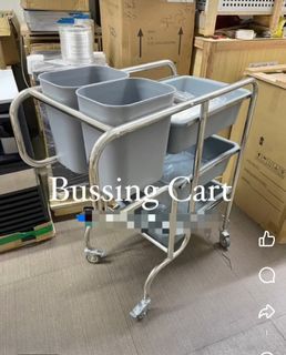 Catering Bussing Cart Carts Utility  hongt