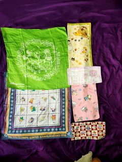 Character handkerchief and pocket squares
