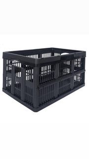 Collapsible Rack / Foldable Crate Black