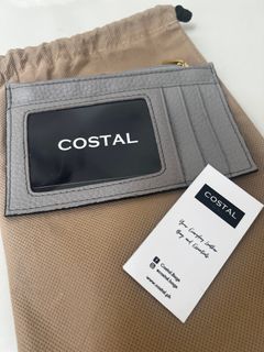 Costal Leather Slim Wallet Card Case