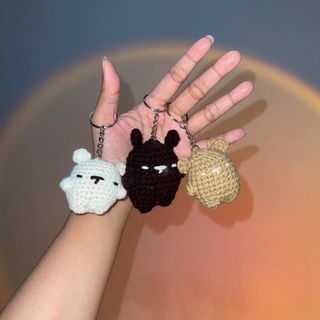 Crochet Keychain Bear