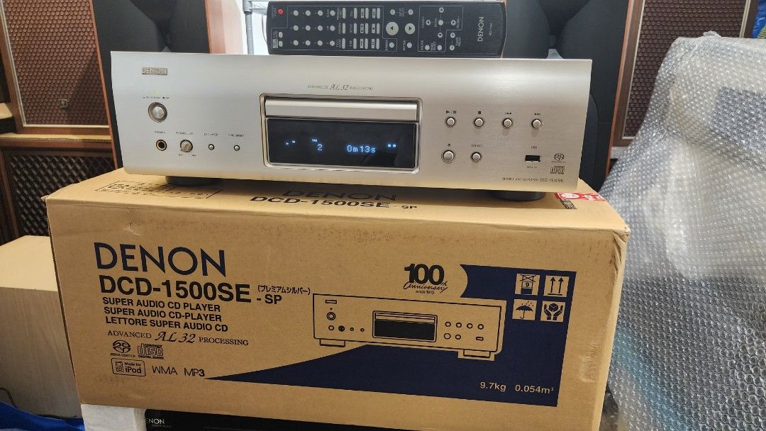 Denon DCD 1500SE sp 32Bit 解碼SACD/USB player, 音響器材, 音樂播放