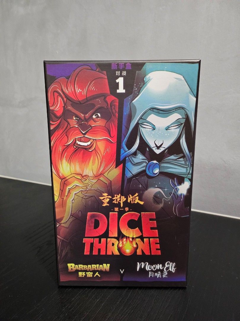 Dice Throne Board Game, Hobbies & Toys, Toys & Games on Carousell