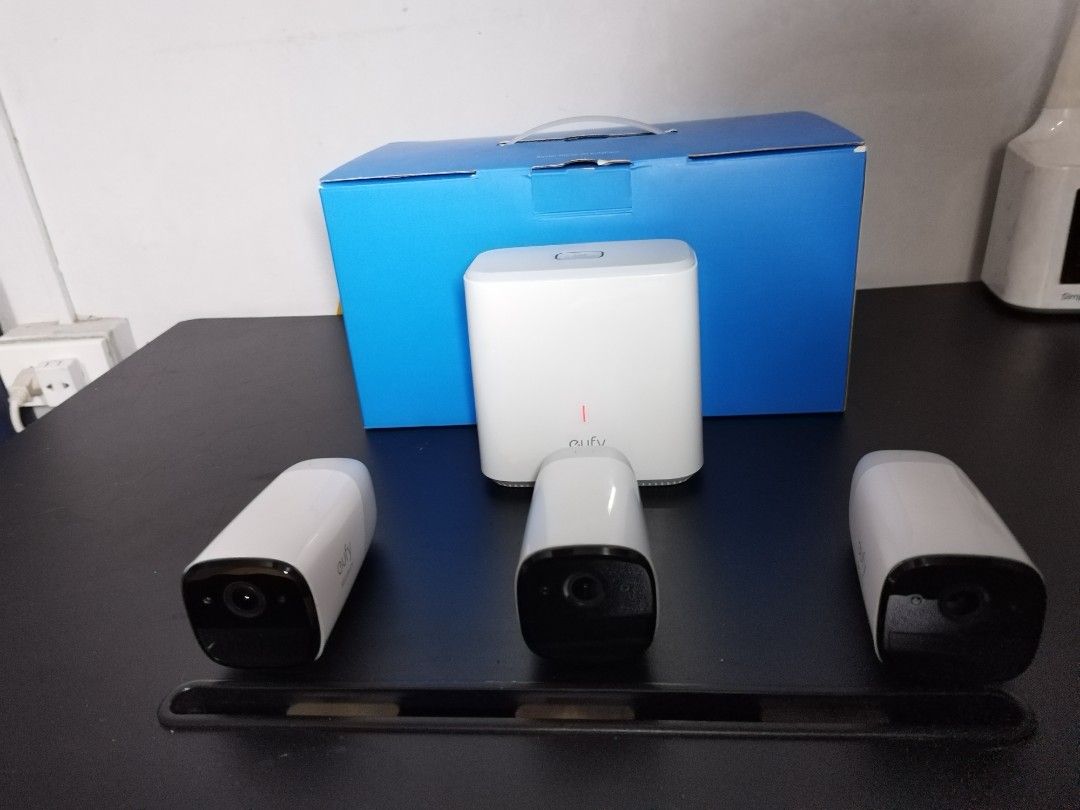 Eufy Security Cameras Wireless (Category: Security Systems & CCTV Cameras) located in Taytay. Submitted by mikz_1303 (Listing ID 1296831220, Image 1). Description: Eufy Security Cameras Wireless Model No. T8111 With box Php 20,000 Pm me for more info....