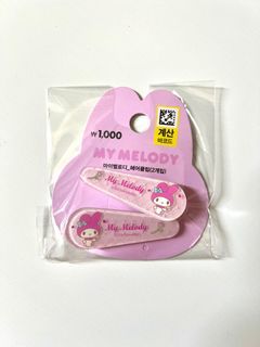 From Korea - Sanrio My Melody hair clips