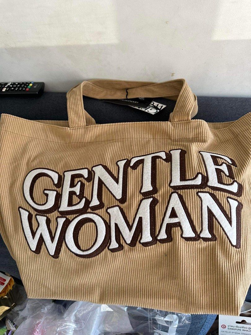 Gentlewoman Tote Bag (Category: Tote Bags) located in San Pedro. Submitted by matchedco (Listing ID 1296874197, Image 1). Description: Brand new with tag Bought in Bangkok, nasobrahan ng bili 🫣😅 Lowest price here in Carousell ❤️.