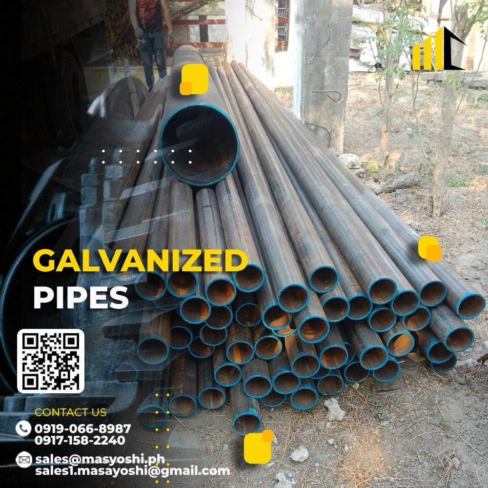 GI Pipe Sch 40 6M 2" / GI Pipe Sch 40 6M 4" / Gi pipe 2" sch 40 ...