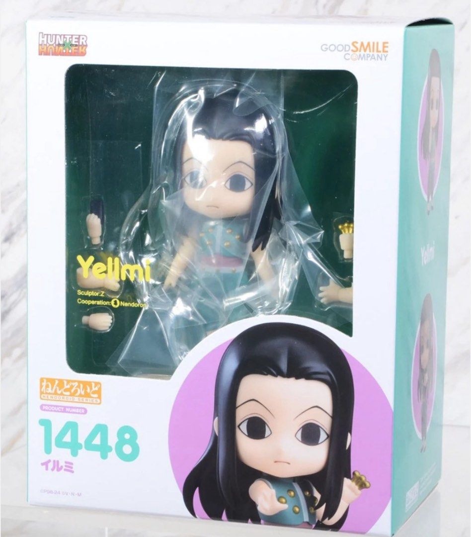 GSC Nendoroid 黏土人1448 伊耳謎揍敵客伊路米祖迪Hunter Yellmi HUNTER×HUNTER 全職獵人, 興趣及遊戲,  玩具& 遊戲類- Carousell