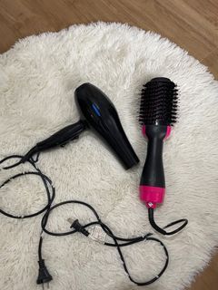 Hair Comb Blower And Dryer (Bundle Price)