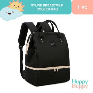 happy buppy sylvie breastmilk insulated cooler bag large waterproof backpack