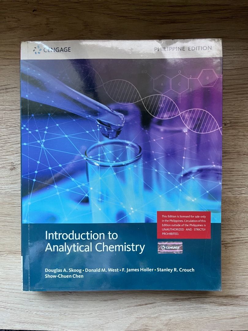 Introduction to analytical chemistry skoog et al hobbies toys