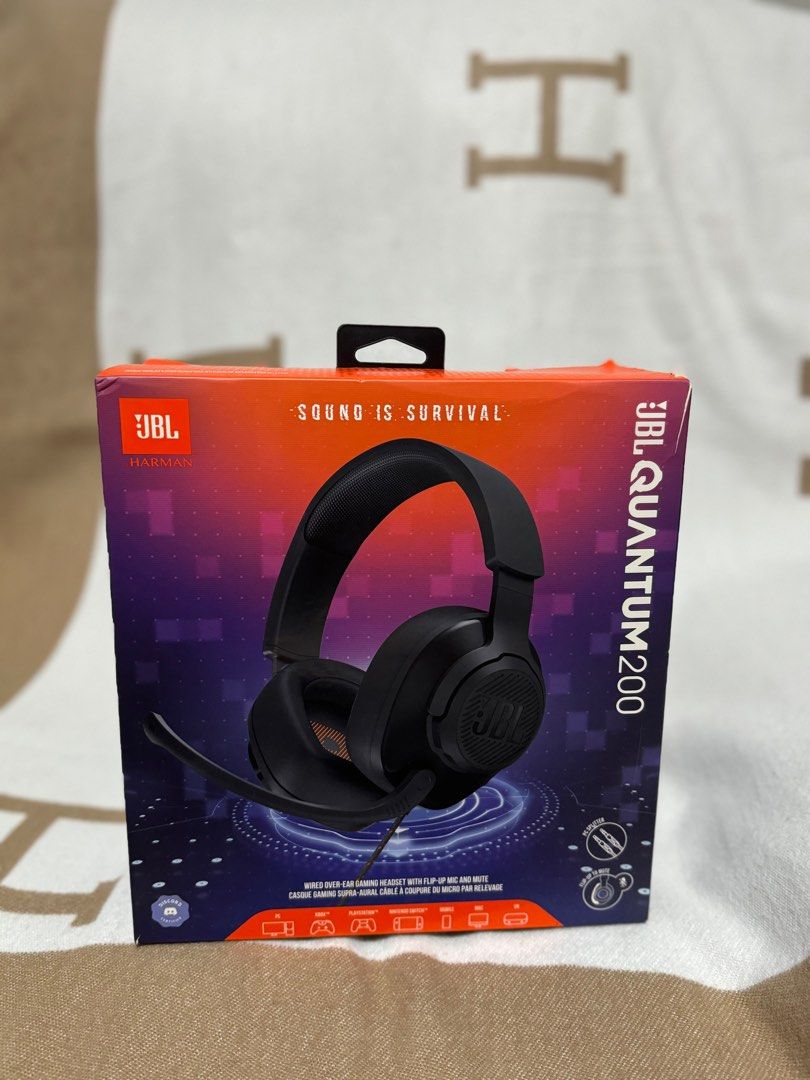 JBL QUANTUM 200 (Category: Headphones & Headsets) located in Las Pinas. Submitted by lalabz00 (Listing ID 1296806729, Image 1). Description: Last price posted! Pass sa tawad! Money back if proven fake! This is 100% authentic and brandnew! Actual pic posted! Metro manila lalamove Provincial jnt Payment via gcash or bdo. Pwde gcash pag andito na rider to pic up if lalamove. If jnt at province sorry but full payment required pti sf! Pass sa COP ni L