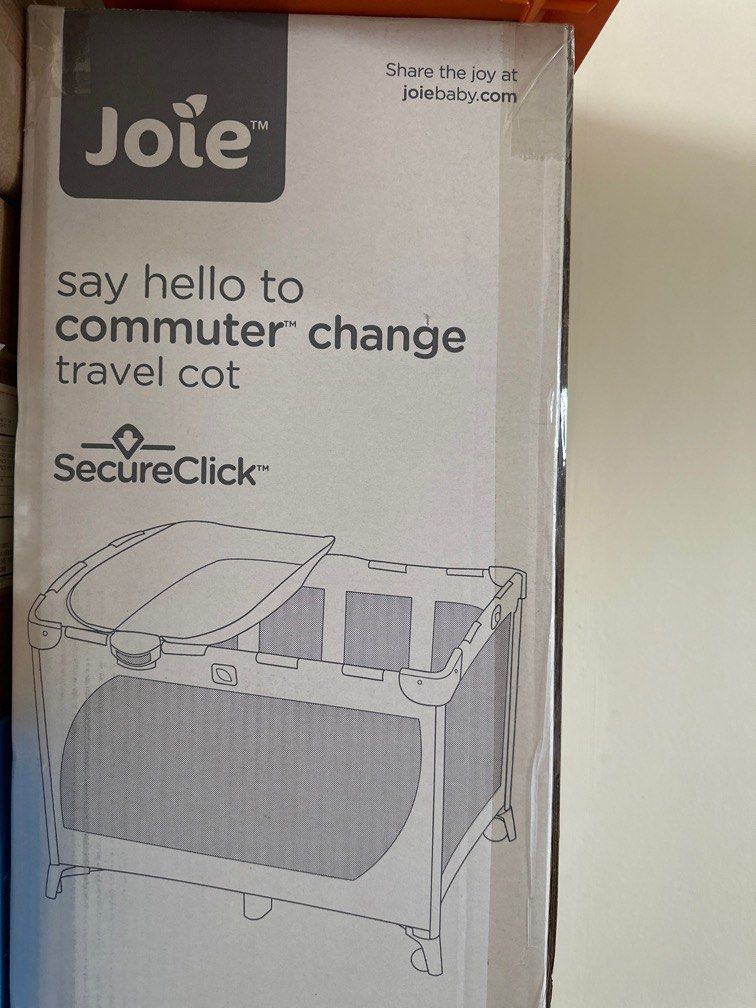 Joie commuter change petite city travel cot new arrivals