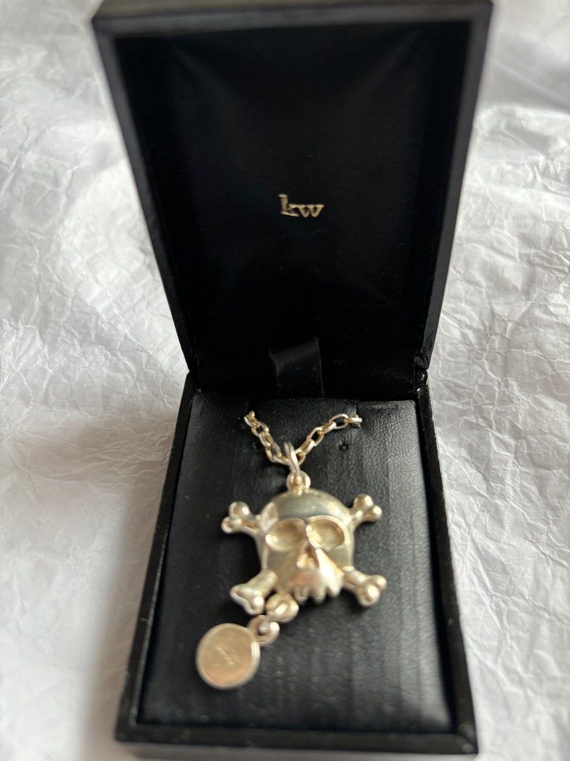 Karen walker skull necklace top