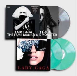 Lady Gaga The Fame Monster  3LP Vinyl UO Boxset 