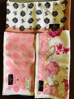Lanvin Handkerchief 3pc set- Authentic fr Japan
