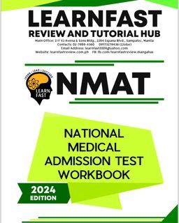 LEARNFAST NMAT Workbook 2024 Edition