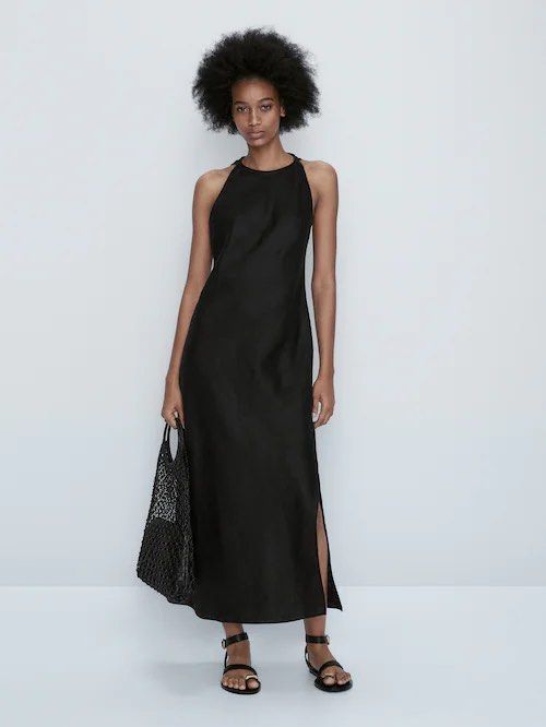 Massimo Dutti linen halter dress, Women's Fashion, Dresses & Sets, Dresses on Carousell Massimo Dutti linen halter dress, Women's Fashion, Dresses & Sets, Dresses on Carousell