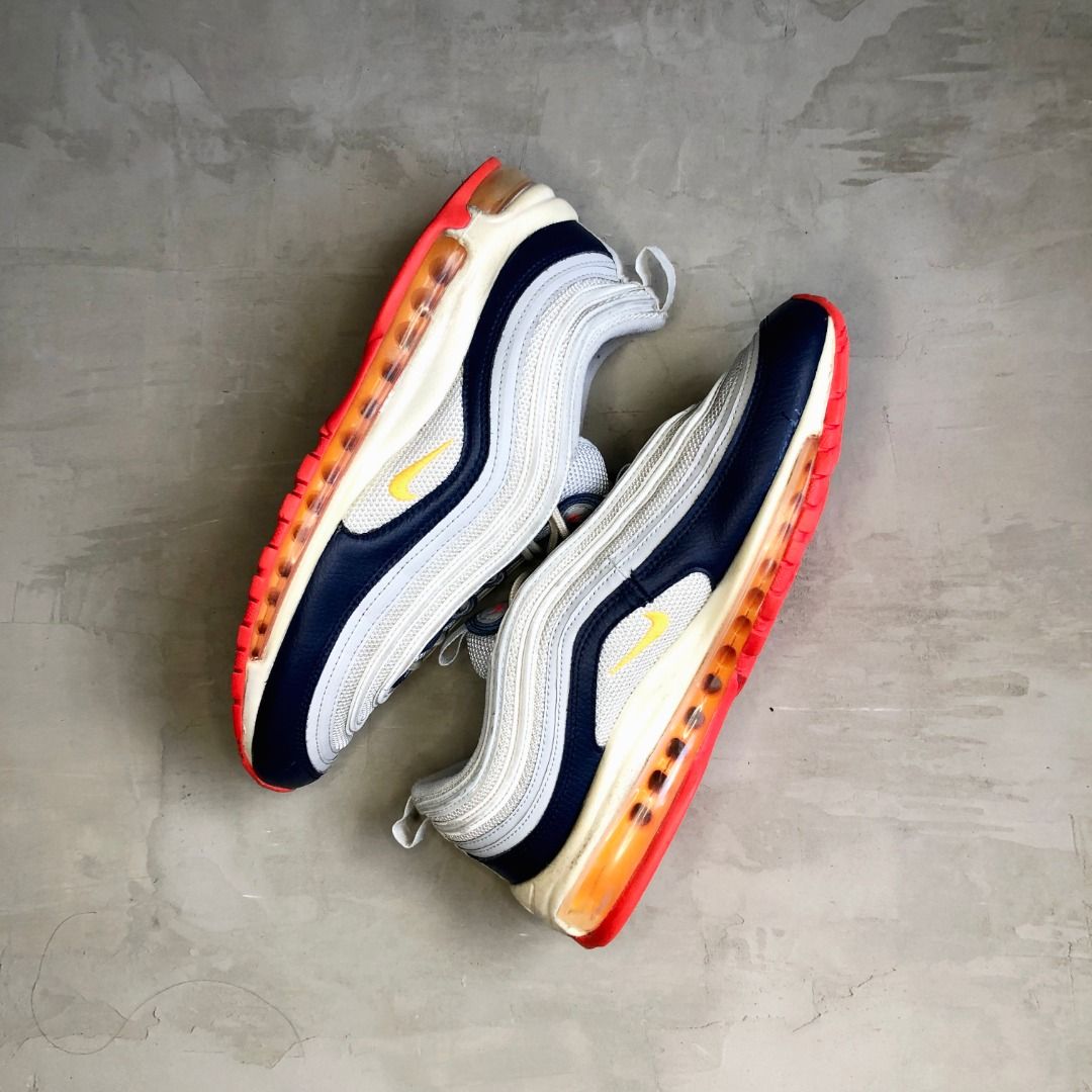 Nike Air Max 97 Pure Platinum Laser Orange