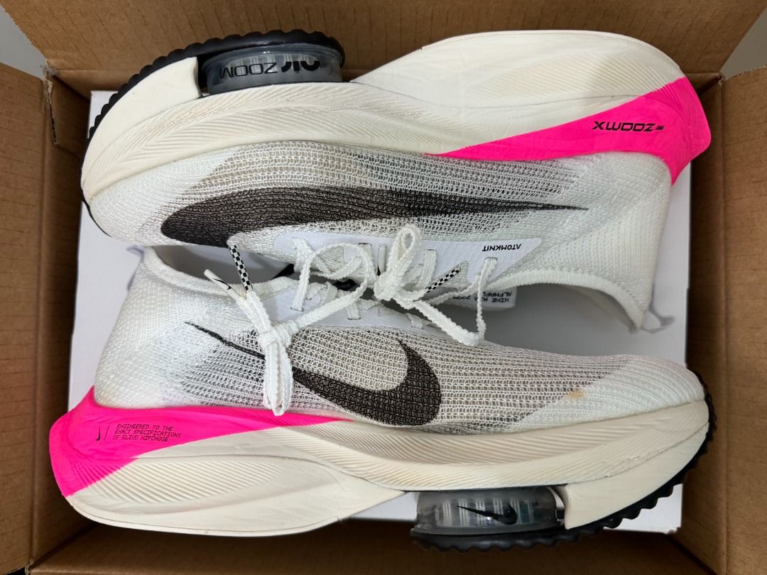 Nike Air Zoom AlphaFly Next Eliud Kipchoge EK size US 9 NEW