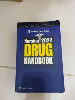 NURSING 2022 DRUG HANDBOOK