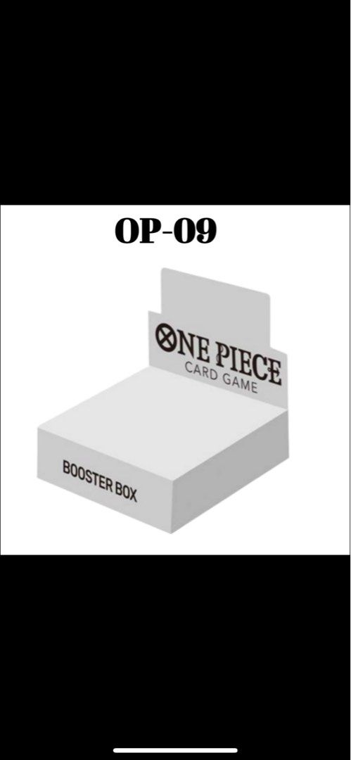 op09 booster box preorder One Piece OP-09 Emperors in the New World The cards included in this release are more luxuriously designed than ever before OP09 Pre-order, Toys & Collectibles