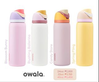 Owala FreeSip Water Bottle (Exclusive Colors)