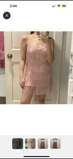 Pink Tassel Fringe Dress Taylor swift outfit Eras Tour