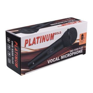 Platinum New Platinum DMD-5500 Plus Professional Dynamic Microphone (black) For videoke With Free Foam