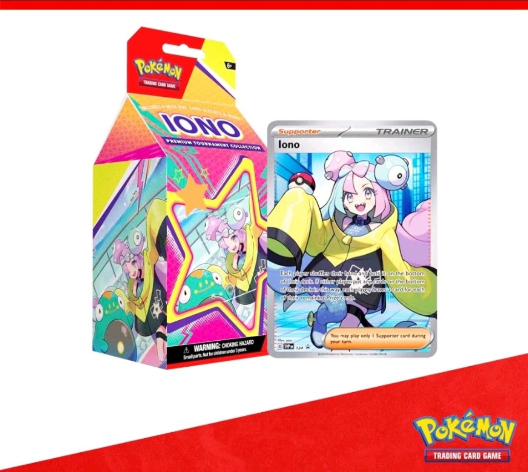 pokemon trading card game iono premium tournament collection Pokemon main image 1