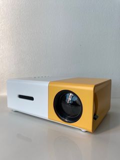 Portable Mini Projector 1080P LED Supported Phone & Laptop Connection