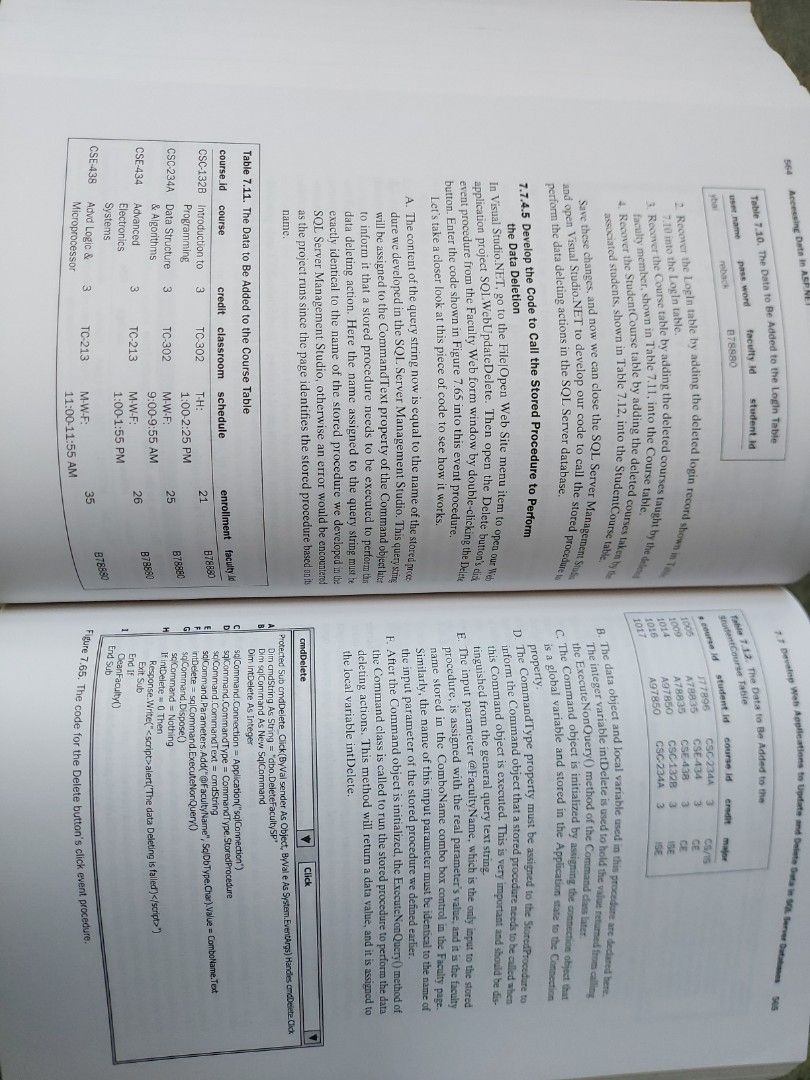 Practical Database Programming with Visual basic.net (Category: Textbooks) located in Singapore. Submitted by ckkoffers (Listing ID 1296739260, Image 4). Description: Three popular database system Ms Access, SQL Server 2005 and Oracle 10g XE are discuss in detail eith examples..