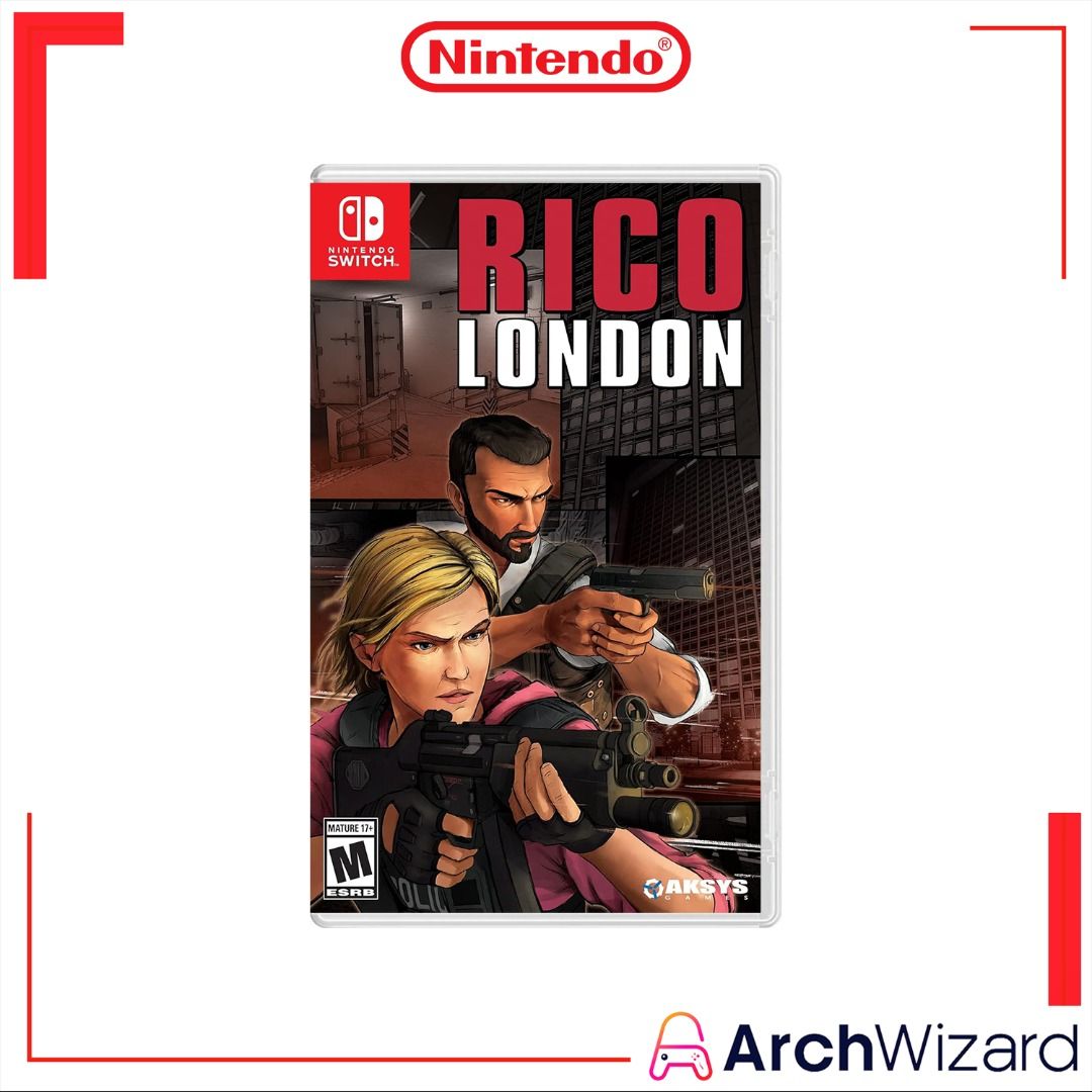 Rico London First Person Shooter Action Game 🍭 Nintendo Switch