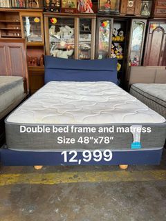 SALE SALE DOUBLE BED FRAME WITH MATRESS