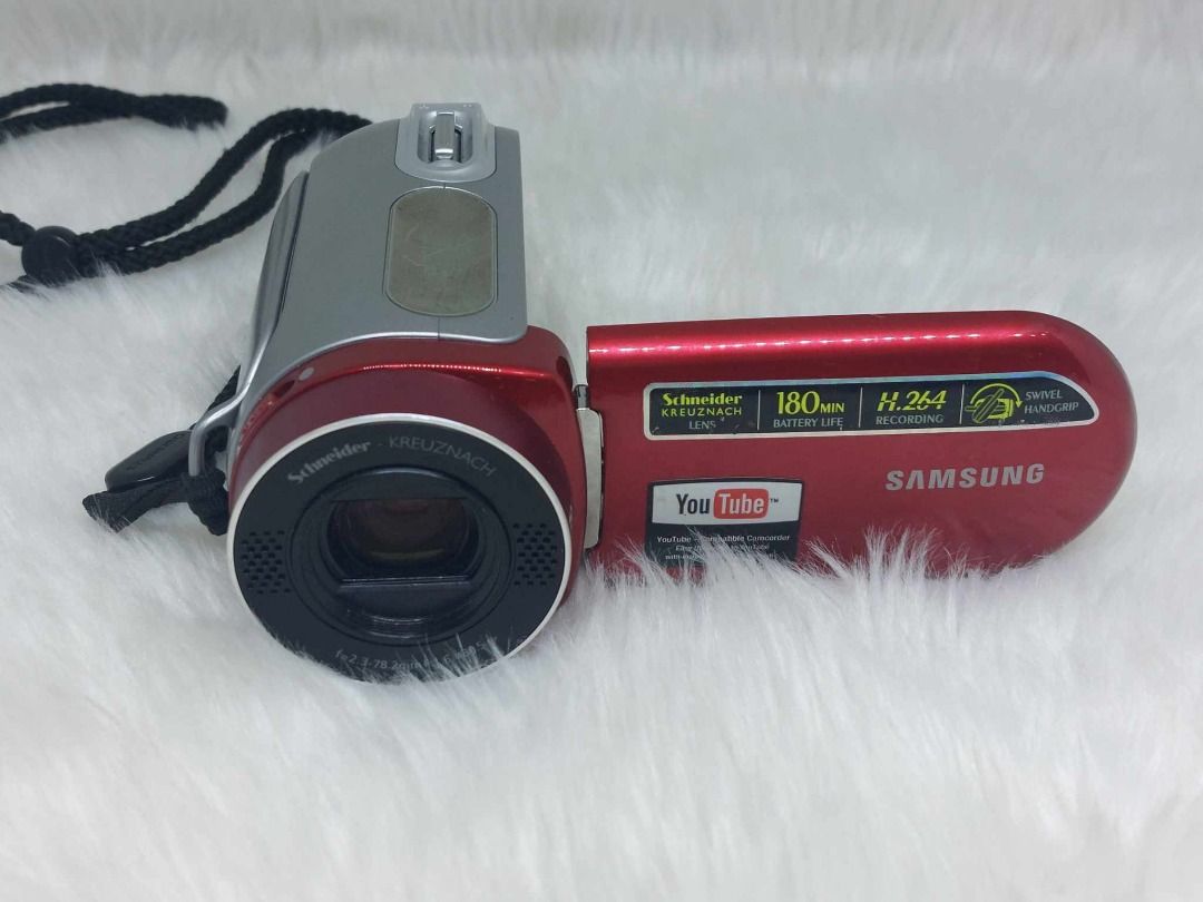 Samsung SC-MX20 Flash Memory Camcorder w/34x Optical Zoom (Red) (Category: Video Cameras) located in Manila. Submitted by ultimogizmos (Listing ID 1296832613, Image 1). Description: Samsung SC-MX20 Flash Memory Camcorder w/34x Optical Zoom (Red) About this item Record high quality video images with 680K pixel CCD, plus Schneider Lens Get close to the action with 34x optical zoom / 1,200x digital zoom Also shoot H.264 (720x480i) - 6 hours recordin