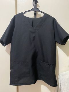 Scrubsuit black katrina cloth