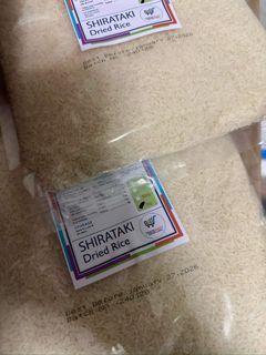 Shirataki Dried Rice and Noodle (Konjac)