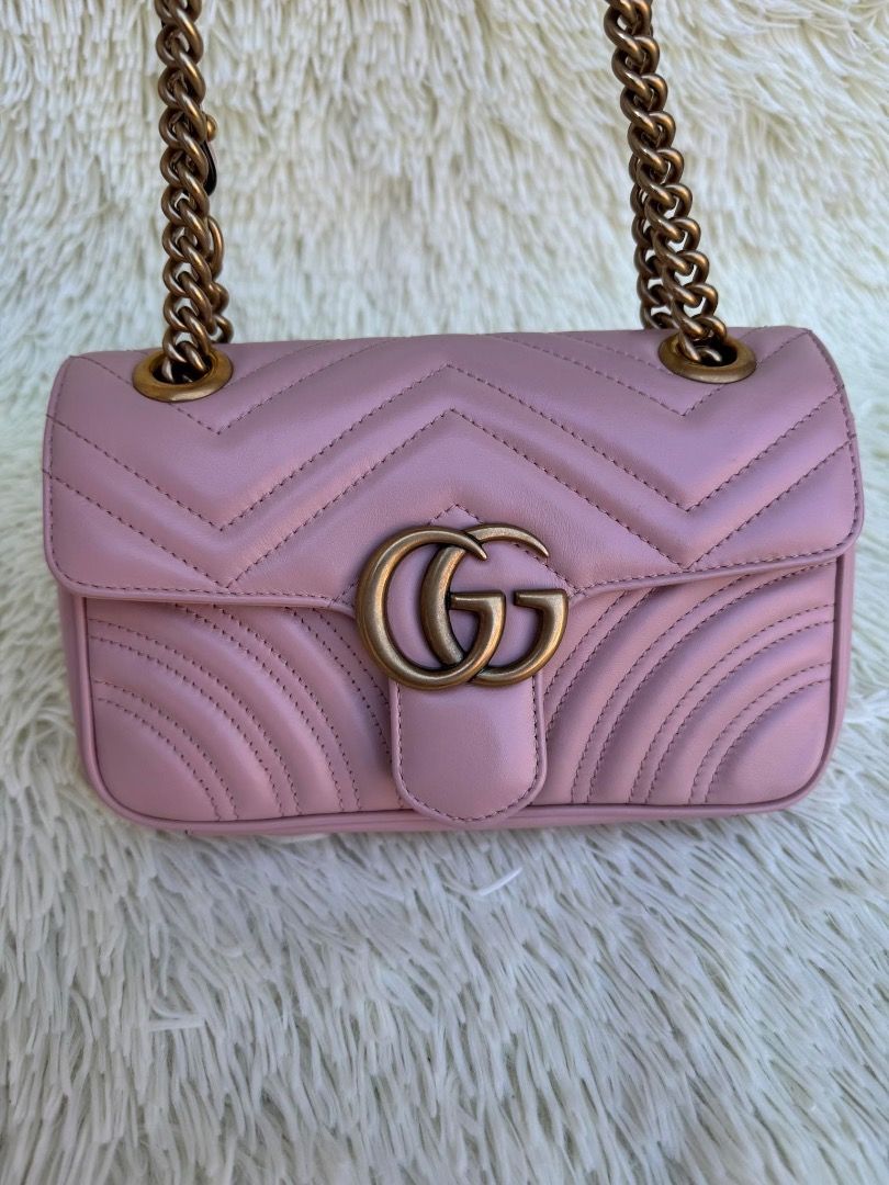 Gucci marmont nude pink hotsell