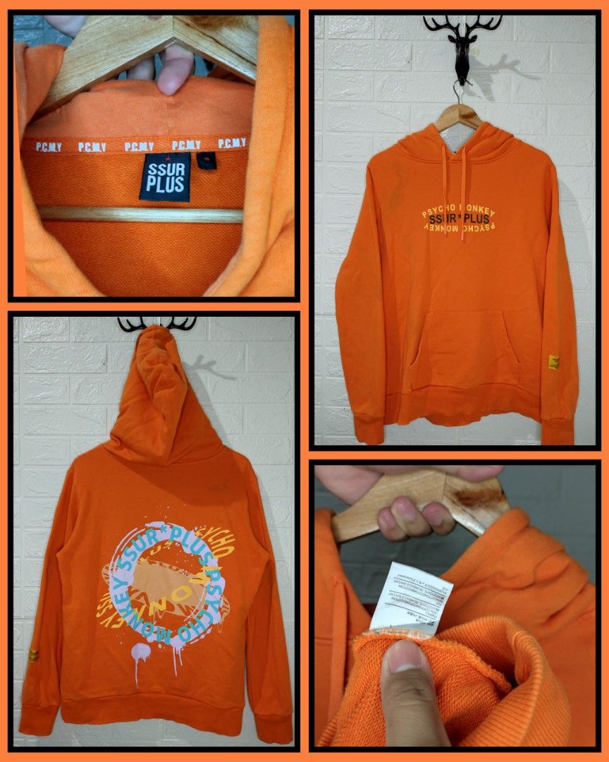 SSUR × Psycho Monkeys (Category: Coats, Jackets and Outerwear) located in Floridablanca. Submitted by vintager12 (Listing ID 1296779924, Image 1). Description: Brand: SSUR × Psycho Monkeys Size: M on tag, fit to L Dimes: W21-L27 Color rate: 9.5/10 Condition: Good.