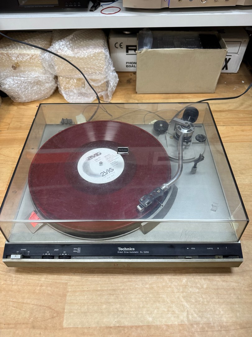 Platine Vinyle Technics SL3200 – Bon état – Révisée