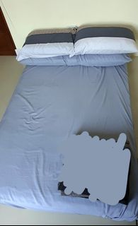 QUEEN SIZE 3pc Bedsheet Set + 2 pillow cases