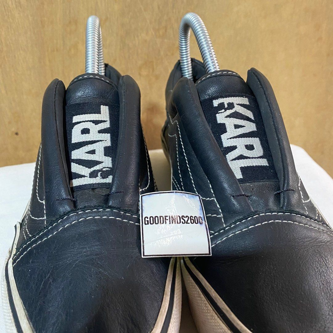 Vans X Karl Lagerfeld Platform Slip On Shoes