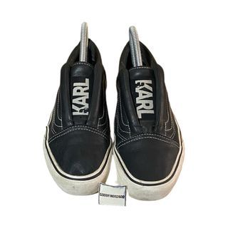 Vans X Karl Lagerfeld Platform Slip On Shoes