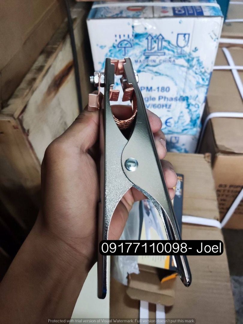 Welding Ground Clamp (Category: Construction Tools & Equipment) located in Manila. Submitted by joeyroque09 (Listing ID 1296793682, Image 1). Description: Welding Ground Clamp Size : 300 amps .