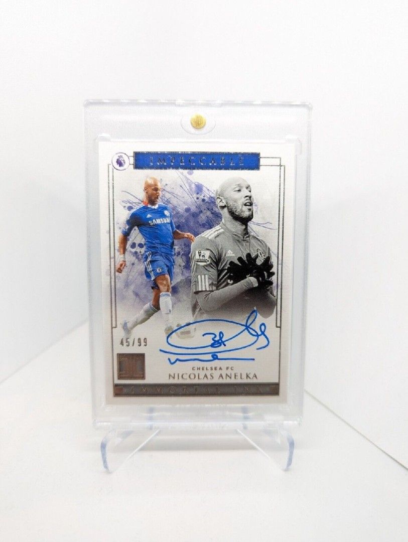 2020 Panini Impeccable Anelka Auto