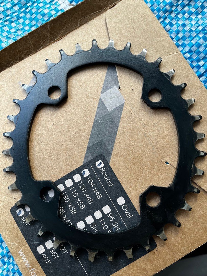 36T 104BCD vxm ovel chainring