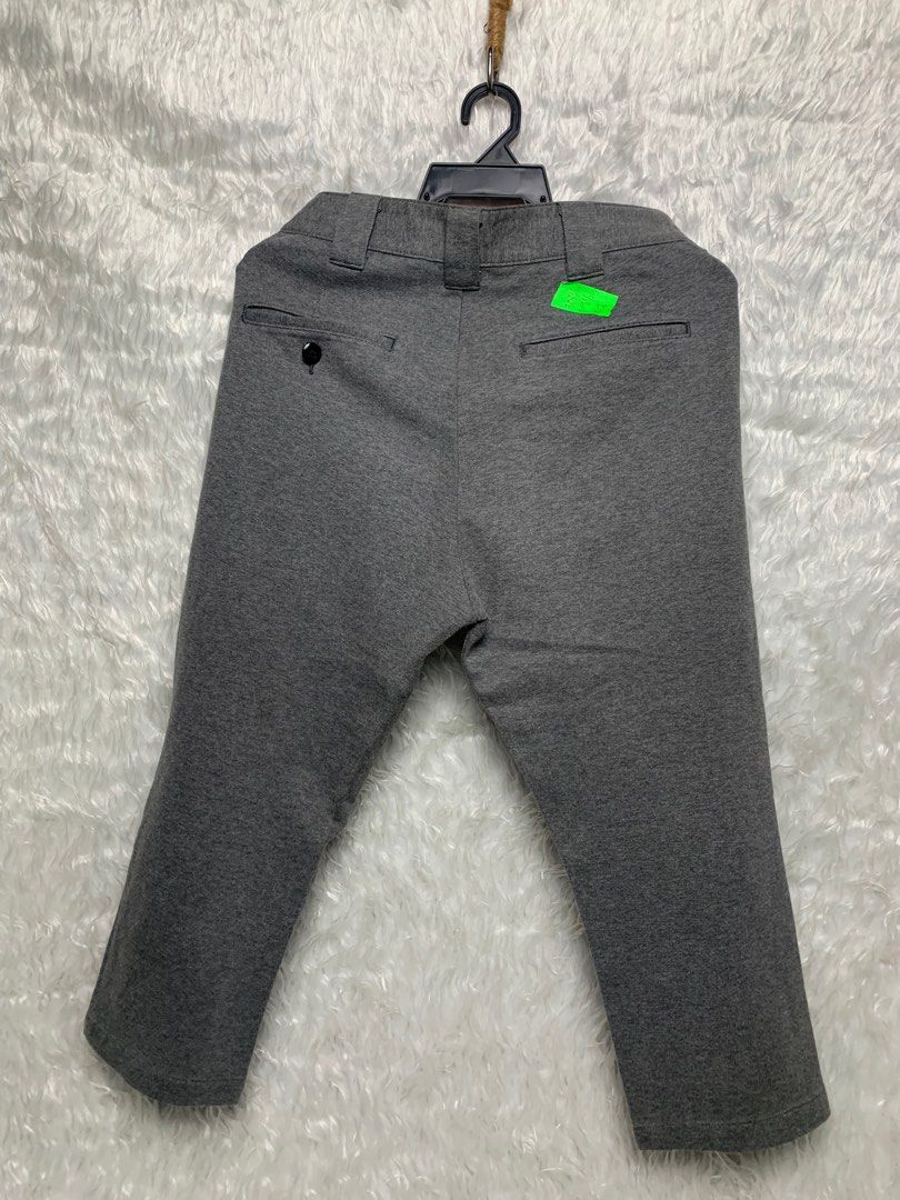 Grey three quarter trousers on sale