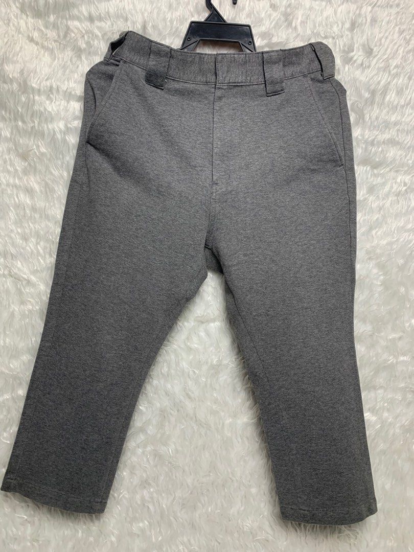 Grey three quarter trousers store