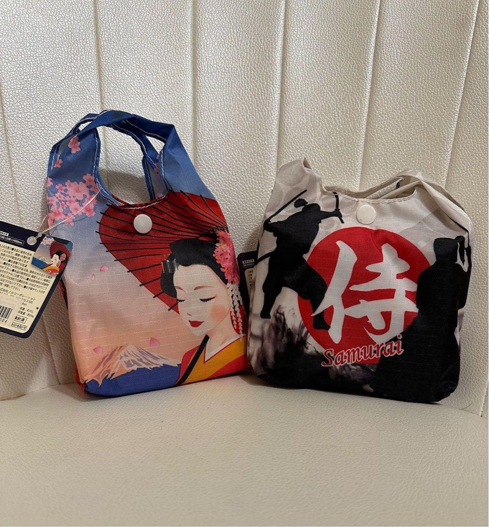 日本旅遊帶回 舞伎 紀念品 厚材質 環保購物袋 購物袋 可水洗環保袋 購物袋大容量 日本購物袋 摺疊購物袋 全新台北現貨 照片瀏覽 1