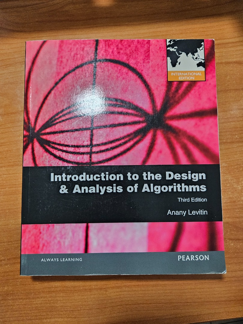 演算法 Introduction to the Design and Analysis of Algorithms, 3/e(原文), 書籍 ...